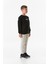 Önü ve Arkası Kbpy Baskılı Bisiklet Yaka Erkek Çocuk Sweatshirt 2