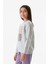 3 Iplik Brooklyn Yazı Baskılı Bisiklet Yaka Kız Çocuk Sweatshirt 3