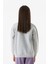 3 Iplik Brooklyn Yazı Baskılı Bisiklet Yaka Kız Çocuk Sweatshirt 4