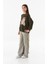 Baskılı Bisiklet Yaka Kız Çocuk Sweatshirt 3