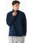 Basic Gömlek Yaka Düğmeli Sweatshirt 3