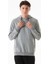 Anditude Baskılı Kapüşonlu Kanguru Cepli Sweatshirt 3