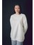 3 Iplik Çift Kalp Nakışlı Oversize Sweatshirt 1