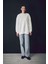 3 Iplik Çift Kalp Nakışlı Oversize Sweatshirt 2