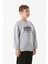 3 Iplik Origin Yazı Baskılı Erkek Çocuk Sweatshirt 2