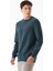 Fitilli Bisiklet Yaka Sweatshirt 1
