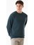 Fitilli Bisiklet Yaka Sweatshirt 3