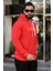 Erkek Kapüşonlu Baskılı Kanguru Cepli Sweatshirt 88406 Fiesta 2