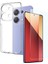 Xiaomi Redmi Note 13 Pro 4g Kılıf Yumuşak Tpu Telefon Kabuğu, Temperli Cam Filmli-Şeffaf (Yurt Dışından) 2