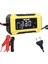 UC-C120501B Sarı 12VOLT 6AMPER LCD Göstergeli Akıllı Akü Şarj Cihazı 1