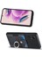 Xiaomi Redmi 12 4g Için Kapak Halkası Telefon Kılıfı Kickstand Tutucu Tpu Telefon Kabuk-Siyah (Yurt Dışından) 1