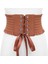 Moda Deri Steampunk Underbust Bel Kuşak Korse Açık Kahverengi (Yurt Dışından) 3