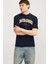 Jack & Jones Erkek Jjecaleb Varsity Tişört 12257579 12257579018 1