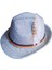 Fedora Ş Derby Kısa Kenarlı Ş Dekor Caz Ş Açık Gri (Yurt Dışından) 2