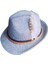 Fedora Ş Derby Kısa Kenarlı Ş Dekor Caz Ş Açık Gri (Yurt Dışından) 5
