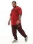 Oversize Pamuklu Spor T-Shirt Bgsm 3330 2