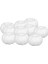 10X Beyaz Köpük Balkabakları 10CM Için Yapay Sahte Balkabakları (Yurt Dışından) 4