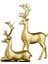Reçine Heykeller, Dekorasyon Elk Deer Heykeli Süsleri, Seçenek 1-Altın (Yurt Dışından) 4