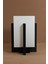 Ivory Dekoratif Abajur (13 x 13 x 20 cm ) - Siyah 2