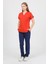 V Yaka Nar Çiçeği Unisex Tek Üst Uniforma (Viscon) Xl 5