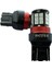 T20 W21/5W 12V Red 2'li Blister LED 3