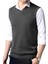 3'lü Erkek V Yaka Triko Tüylenmez Süveter Erkek Slim Fit Süveter 2