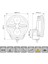 Off-Road Valuefit Blade LED Uzun Far Siyah 18W 9" Beyaz Isik 1FJ357199-051 4