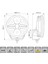 Off-Road Valuefit Blade LED Uzun Far Krom 17W 9" Beyaz-Amber Isik 1FJ357199-021 4