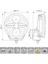 Off-Road Valuefit Blade LED Uzun Far Krom 17W 9" Beyaz Isik 1FJ357199-001 4