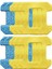 10 Adet Sürtünme Paspas Pedleri 298 Pencere Temizlik Robotu Aksesuarları Bez Mikrofiber Malzeme Islak Temizlik + Kuru (Yurt Dışından) 1