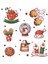 Yılbaşı - Merry Christmas -Yeni Yıl Temalı Sticker Set -16 Parça- 2'li Set Etiket Kağıdı 3