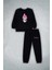 Hello Kitty Melody Baskılı Çocuk Bisiklet Yaka 3 Iplik Sweatshirt Eşofman Takımı 1