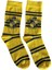 Harry Potter Lisanslı Hufflepuff Logo Çorap 1