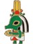 No.2 Boyutu Eski Mısır Tarzı Firavun, Anubis Süs Broş Rozeti (Yurt Dışından) 4