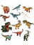 Dinozor Laser Kesimli Kıyafet Yamaları Tasarım Bez Stickerlar Jura Dönemi Tyrannosaurus Rex Dinozor (Yurt Dışından) 1