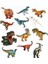 Dinozor Laser Kesimli Kıyafet Yamaları Tasarım Bez Stickerlar Jura Dönemi Tyrannosaurus Rex Dinozor (Yurt Dışından) 2