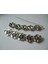 1 Parça Metal Güvenlik Antika Gümüş Beş Ayçiçeği Papatya Çiçekleri Dayanıklı Güçlü Kilt Eşarp Broş (Yurt Dışından) 4
