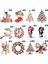H07 Moda Kristal Noel Adamı Noel Ağacı Geyik Broş Kadın Takı Xmas Parti Takıları (Yurt Dışından) 4