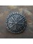 Antik Gümüş Tarzı A Viking Amulet Takı Kadın Broş Vintage Büyük Metal Broşlar Erkekler Için Viking Nordic Pusula Mücevherleri (Yurt Dışından) 3