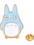 No.3 Boyutu Komşum Totoro Serisi Broo Emaye Metal Kawaii Hayvan Broş Seti Kot Ceket Yaka Pim Rozeti (Yurt Dışından) 1