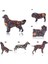 No.3 Boyutu Yeni Popüler Baskılı Hayvan Yavrusu Dachshund Broş 6 Stil (Yurt Dışından) 3