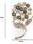 Kadın Alaşım Düğünler Günlük Broş Hediye Dandelion Çiçeği Broşlar Rhinestone (Yurt Dışından) 3