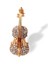 Düğün Misafirleri Için Kişiselleştirilmiş Hediye Violin Broş Bling Kristal Aşk Papyon Broşları Taşlı Broş (Yurt Dışından) 4