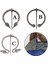 A Ortaçağ Broşu Penannular Demir Pelerin Iğnesi Broş Kelt Viking Sca Rönesans (Yurt Dışından) 4
