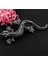 Pembe Tarzı 1 Bilgisayar Kadın Gömlek Için Lizard Broş Şirin Gümüş Hediye Moda Takı Metal Şirin ve Mine Taşlı Takı Kertenkele Wicca (Yurt Dışından) 3