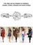 D 2020 Yeni Moda Bayan Kıyafetleri Vintage Kazak Şal Klipsi Elbiseler Hırka Yaka Klipsi Çiçek Desen Klipsi Kadın Kızlar (Yurt Dışından) 5