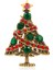C Noel Baba'dan Hediye Noel Ağacı Broş Renkli Noel Ağacı Noel Hediye Kutusu Çocuk Hediyesi (Yurt Dışından) 1