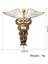 Vintage Caduceu Tıbbi Takı Hediye Doktorhemşiretıp Öğrencisi Asclepius'un Asası Acil Broş (Yurt Dışından) 4