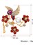 B Kuş Broşu - Taşlı Kuş Broşu ile Zarif Kuş Email Broş Oiseau (Yurt Dışından) 4