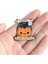 Mutlu Halloween Takı Cadı Kedi Kabak Emaye Çizgi Film Rozet Pin (Yurt Dışından) 5